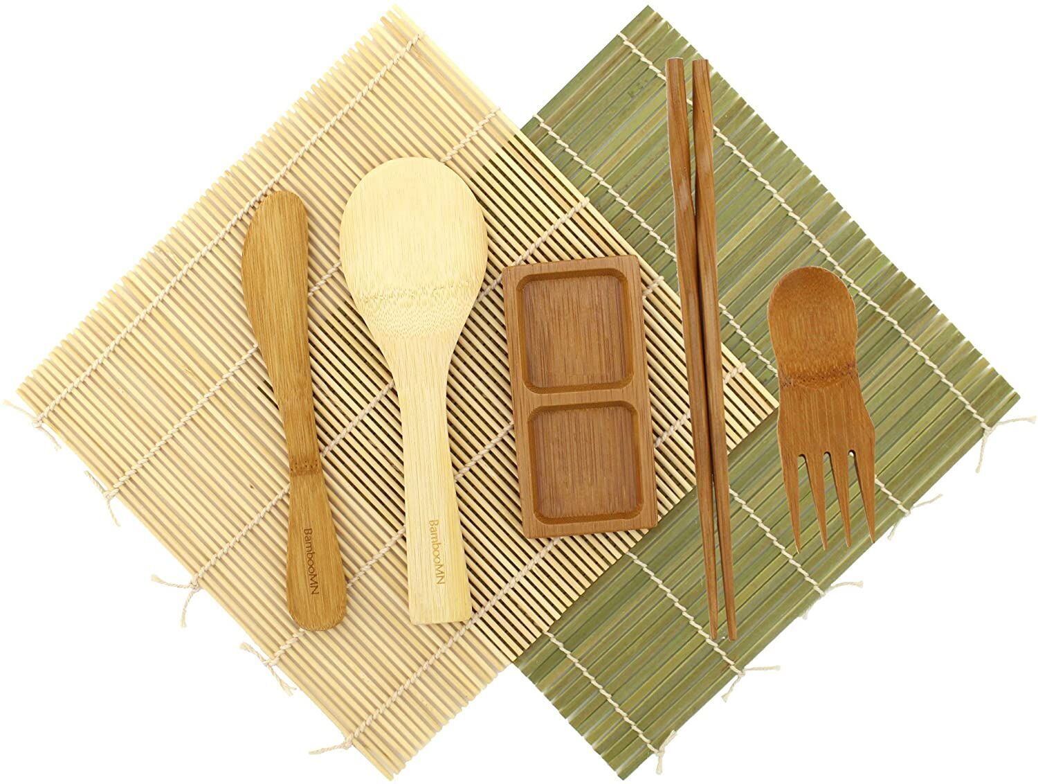 Sushi rolling mats